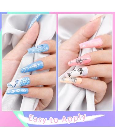 Biutee Stamping Paint Nail Polish Gel Stamper Kit - 8 Colors UV Gel Polish Set for Nail Art | Spring/Summer Gift - Buy Online on GoSupps.com