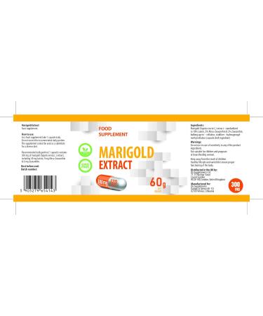 Lutein 30mg + Meso-Zeaxanthin 9mg + Zeaxanthin 6mg Complex Eye Supplement | 120 Vegan Capsules | High Strength Marigold Extract | AGROLAB Germany Certified Analysis - Buy Online on GoSupps.com