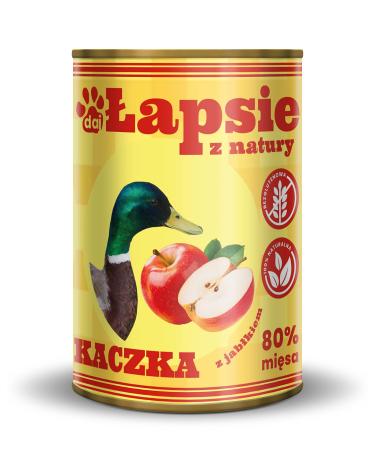 LAPSIE wet food Duck with apple 400g