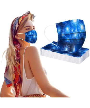 BEUU 20PCS Adult Disposable_Mack for 2021 Happy New Year Theme Design 3Layer Non-Woven Breathable Dustproof Disposable Protection Face_Mack for Women Men Outdoor Indoor Sports Party - Buy Online on GoSupps.com