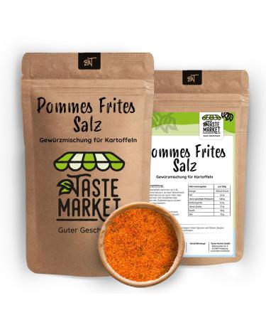 TASTE Guter Geschmack 100g French fry salt | Spicy French fry salt | Ideal for potatoes | Spicy French fry seasoning | Taste Market