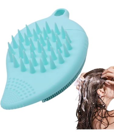 Eventerde Silicone Face Scrubber Face Wash Scrubber Double-Sided Silicone Face Brush - Manual Face Wash Brush for Deep Cleansing Scalp Brush for Men and Women Blue Sea - Buy Online on GoSupps.com