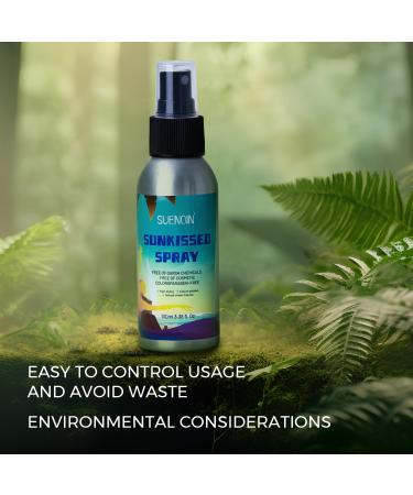 Airbrush Tanning Spray Travel Size 100ml - Alcohol-Free Oil-Free Self Tanner with Erythrulose & DHA for Medium Intensity Glow | International Shipping Available - Buy Online on GoSupps.com