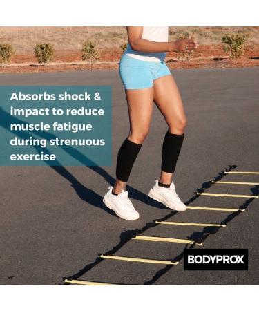 Calf Support Brace 2 Pack - Adjustable Shin Splint Compression Wrap - Buy Online on GoSupps.com