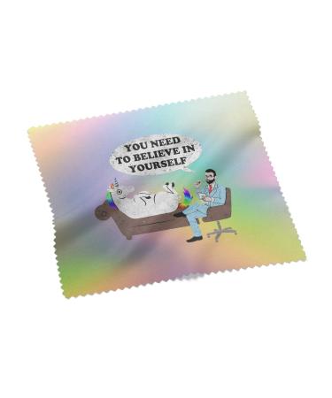 Urban Backwoods Psycho Unicorn Microfiber Cloth Glasses Cleaning Cloth