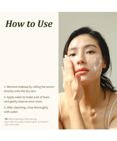 HALE&DALE Easy Cozy 2 in 1 Cleanser - Cypress Phyton Serum Face Wash | Natural Vegan Cruelty-Free Sulfate-Free K-Beauty - 7.44 fl. oz - Buy Online on GoSupps.com