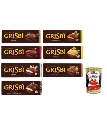 Italian Gourmet E.R. Vicenzi Grisb kekse Shortcrust pastry filled with sweet cream 7 x 150 g + Italian Gourmet polpa 400 g