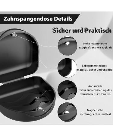 DNom Dose Tooth Rail Box - Durable Denture Container | Prosthesis Can & Clip Box - Perfect for Dental Care & Organization - Buy Online on GoSupps.com