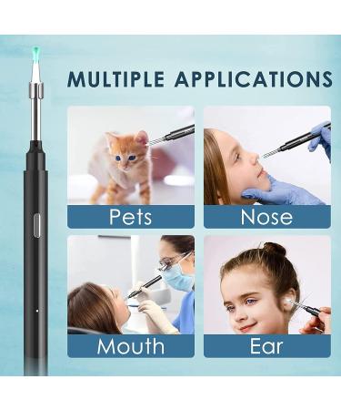 Zupora Ear Camera 1920P FHD Wireless Otoscope with LED Lights - Ear Wax Removal Kit for iPhone, iPad, Android - Earwax Remover Tool - Black - Buy Online on GoSupps.com