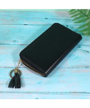 Lurrose Nail Print Stencil Card Holder | Nail Art Stamper Case & Plate Organizer - Black - Buy Online on GoSupps.com