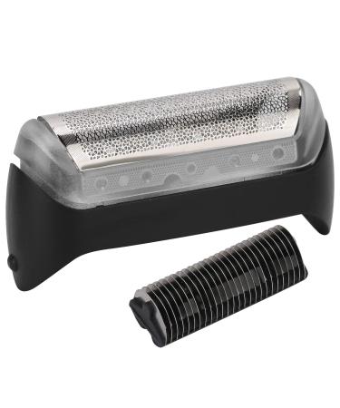 Efficient and comfortable shaving with replacement electric shaver foil head for