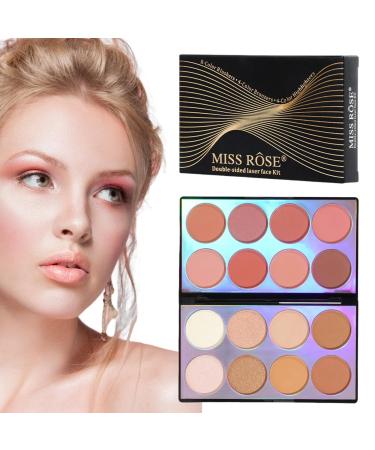 TONGFENG Eye Makeup | Shimmer Matte Makeup | Eyeshadows Makeup Natural Colours Eye Makeup Bright Color for Gimocool