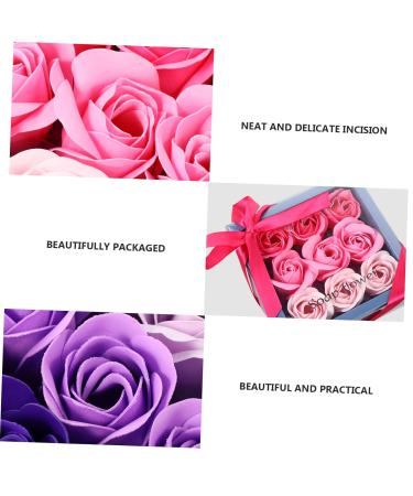 Shop Ipetboom Gradient Rose Soap Bouquet - Artificial Rose Flowers & Soap Gift Boxes for International Delivery - Buy Online on GoSupps.com