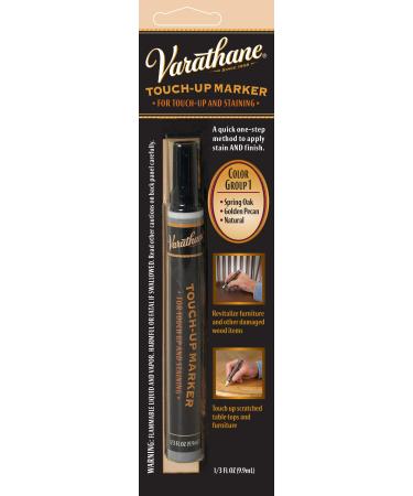 Varathane 215352 Wood Stain Touch-Up Marker 2.4 oz Natural/Golden Pecan/Spring Oak