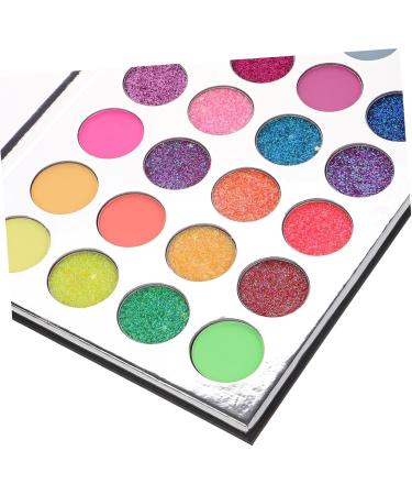 PLAFOPE Luminous Eye Shadow Glitter Eyeshadow Makeup Palette Makeup Eyeshadow Girl Eyeshadow Powder - Buy Online on GoSupps.com