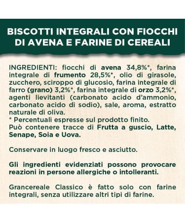  Italian Gourmet E.R. Mulino Bianco Gran Cereale Classico 6-pack of multi-grain cereals 250g + Italian Gourmet Polpa 400g - Buy Online on GoSupps.com