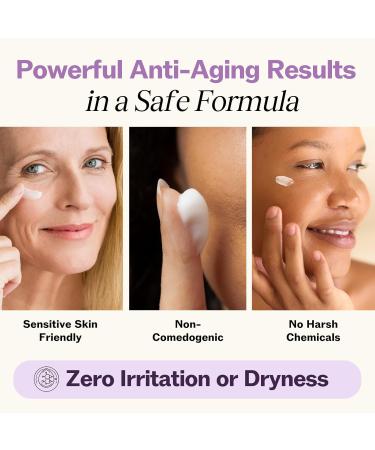 LilyAna Naturals Eye Cream for Dark Circles and Puffiness Under Eye Cream for Wrinkles and Bags Anti Aging - helps Improve Dryness for Sensitive Skin - 1.7 oz - Made in USA - Buy Online on GoSupps.com