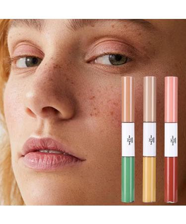 Makeup Concealer 3X Full Coverage Makeup Camouflage Liquid Lightweight Cosmetics Long Lasting Solution for Dates Travel Gatherings and Photography - Buy Online on GoSupps.com