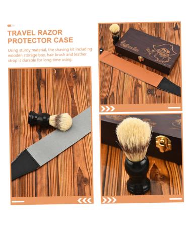 Buy Balacoo Men's Stainless Steel Razors Set - Old-Fashioned Wood Shavers for Travel | International Shipping Available - Buy Online on GoSupps.com