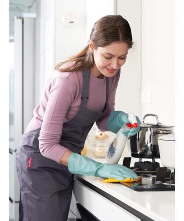 Lanon Wahoo Reusable Household Gloves - 3 Pairs Skin-Friendly for Kitchen & Cleaning Size L - Buy Online on GoSupps.com
