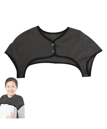 Shoulder Heating Pillows - 360 Thin Neck Wrap Washable Velvet Neck Warmer for All Seasons - Relaxation & Comfort in XL Dark Gray - Buy Online on GoSupps.com