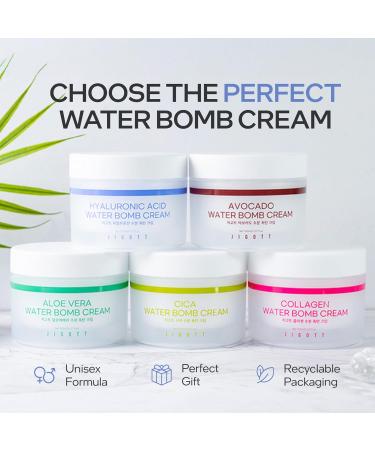 Jigott Hyaluronic Acid Water Bomb Cream Net 150ml/5.1 fl.oz - Refreshing and Moisturizing Without Any Stickiness (Hyaluronic Acid) - Buy Online on GoSupps.com