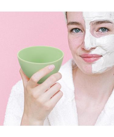 Buy Healeved Facial Mask Bowl Set with Stick - Ideal for DIY Cosmetics Mixing | Green 10.50x10.50x7.60CM | International Shipping Available - Buy Online on GoSupps.com