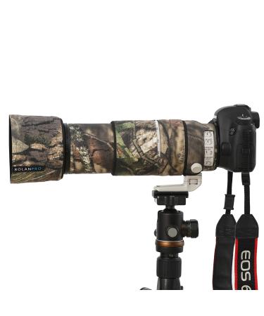 Rolanpro ROLANPRO New Brown Jungle Waterproof Lens Cover for Canon EF 100-400mm f4.5-5.6 L is II USM Lens Protection Sleeve