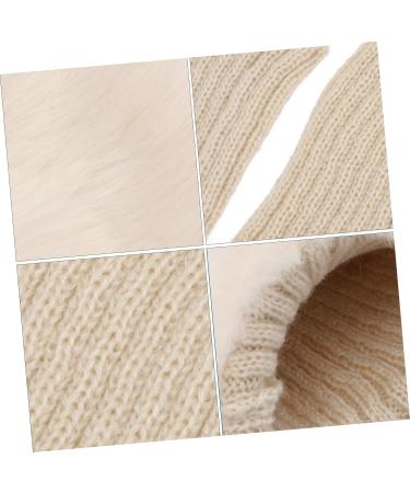 Toddmomy 3 Pairs Women's Fur Boot Covers - Ankle Harm-Preserving Socks & Cuffs for Winter Comfort | Stylish Knee-High Acrylic Accessories - Buy Online on GoSupps.com