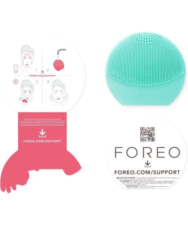 FOREO Luna Play Plus 2 Silicone Facial Cleansing Brush | Exfoliator for All Skin Types | Enhances Absorption for Healthy Skin | Lilac - Buy Online on GoSupps.com