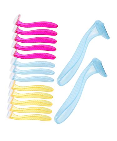 CIMAXIC 15 pieces of stainless steel blade armpit hair cutter Miss Bulk body shaver abdominal muscles body epilator hair cutter eyebrow cutter hair cutter for arm