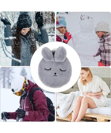 Rabbit Hot Water Bottle with Cover - Neck & Shoulder Pain Relief for Arthritis, Headaches - Hot & Cold Therapy - Buy Online on GoSupps.com