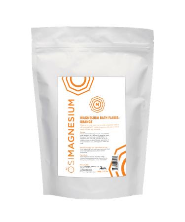 Bath Flakes with Orange Essential Oil- 2.2lbs for Joints Muscles and Radiant Skin