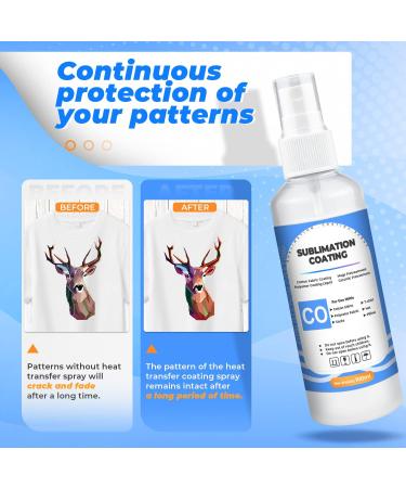 2023 Sublimation Spray Upgrade Formula for Cotton/Polyester Fabric - Quick Dry/Super Adhesion - Buy Online on GoSupps.com