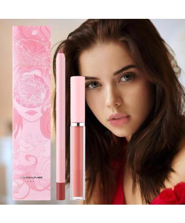  Raxove matte lipstick and lip liner set velvety non-fading waterproof makeup kits lip makeup kit lip color lip liner lip liner pens - Buy Online on GoSupps.com