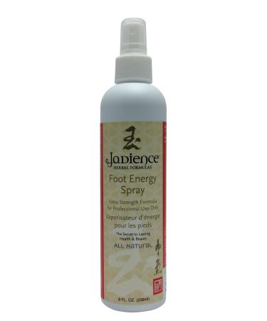 Jadience Dit Da Jow Muscle & Joint Foot Energy Spray: 8oz | Extra Strength Energy for Feet Ankle Calf Shin Knee Groin Hamstrings Lower Back Hip | All Natural Herbal Spray