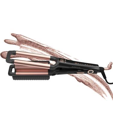 Bellissima My Pro Beach Waves GT20 500 Hair Straightener - Salon Quality Waves, Ceramic-Coated Barrels, 3 Temperatures, UK Plug - Buy Online on GoSupps.com