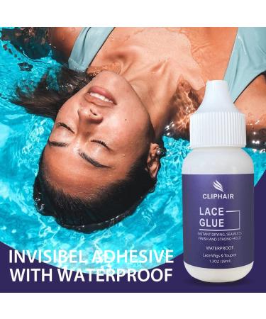 Cliphair Lace Glue | Strong Hold Wig Adhesive | Waterproof & Oil-Resistant | 1.3 Oz - Buy Online on GoSupps.com