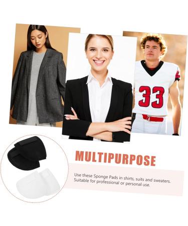 VALICLUD pauli res Pour V tements F minins Mousse Polyester paulettes Antid rapantes L g res Lot 4 Pi ces Noir Et Blanc Coussinets Confortables Pour Costume Et Pull - Buy Online on GoSupps.com