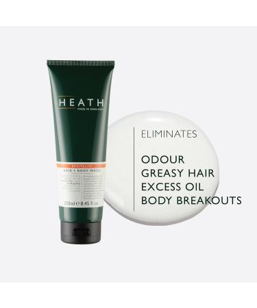 Buy Modern British Grooming by Heath Hair & Body Wash 250ml - Luxury Shower Gel for Men | International Shipping Available - Buy Online on GoSupps.com