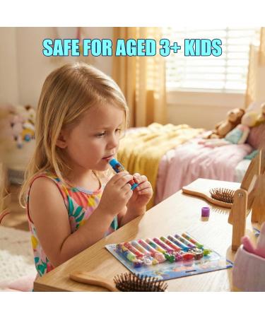 Disney Pixar Toy Story 10 Pc Plant-Based Moisturizing Lip Balm with Topper Cap Makeup Set for Girls Boys Toddlers Perfect for Gift-Giving Sleepovers Makeovers for Kids 3 Yrs+ by Townley Girl - Buy Online on GoSupps.com