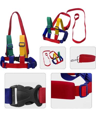 Upgraded Toddler Walking Harness & Safety Leash | Anti-Lost 2-in-1 Baby Band | for 1-5 Years Kids | Learning Walking Wrist Link | Children's Anti-Lost Rope - Buy Online on GoSupps.com