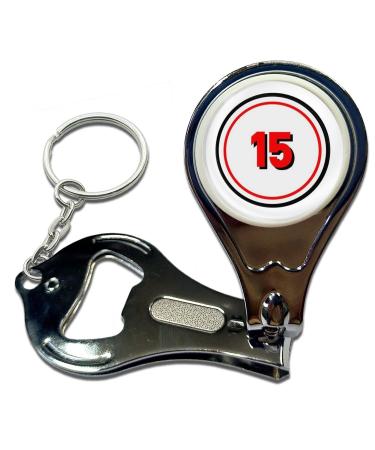 BadgeBeast.co.uk 15 Certificate - Key Ring Bottle Opener and Nail Clipper