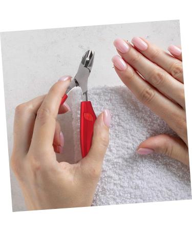 minkissy Hawk Mouth Pliers Dead Skin Clipper Cuticle Manicure Nail Tool Cuticle Scissor Manicure Pedicure Nail Scissors Handle Rubber and Plastic Cosmetic - Buy Online on GoSupps.com