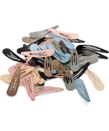 XCZYN 20 Pcs Snap Hair Clips Matte Finish Colorful Color Anti-slip Snap Clip Hair Accessories Metal Barrettes for Women Little Girls Lady Hair Styling (20 Pieces Light Color) 1 count (Pack of 20) Light Color - Buy Online on GoSupps.com