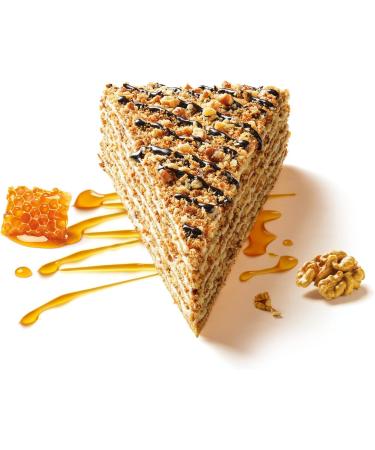MARLENKA 4pack for the price of 3 Glutenfree HoneyWalnut Cake 4 x 800 g - Buy Online on GoSupps.com