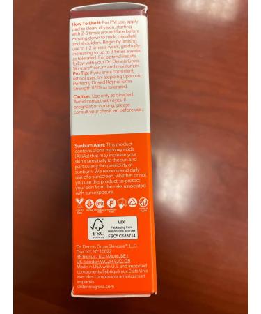 Dr Dennis Gross Advanced Retinol + Ferulic Perfectly Dosed Treatments (Universal 0.2%) 8 Pack - Buy Online on GoSupps.com