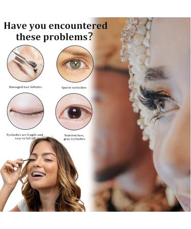Organic Eyelash Growth Serum Duo for Healthier Longer Lashes - Eyelash and Eyebrow Growth Serum Set - Buy Online on GoSupps.com