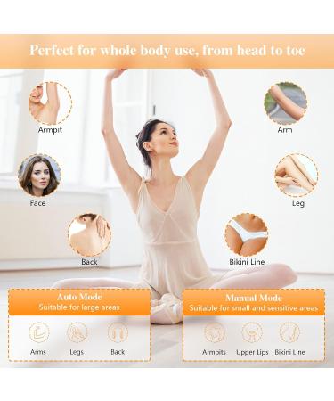 Jitesy IPL Hair Removal Device with Sapphire Ice Cooling System - 999,999 Flashes - Permanent Hair Removal for Face, Body, Men, Women - 6 Energy Levels - Buy Online on GoSupps.com