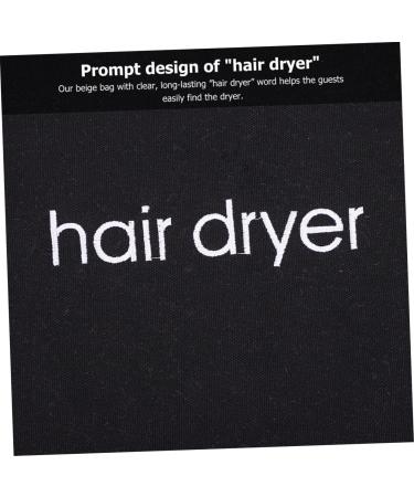 FOMIYES 16 Pcs Hair Dryer Storage Bag Toiletry Bag for Travel Hotel Hair Dryer Bag Hair Dryer Carrier Bags - Buy Online on GoSupps.com